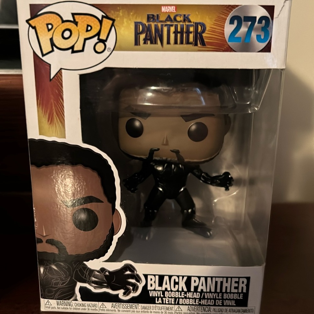 Pop Black Panther figurine bobble head